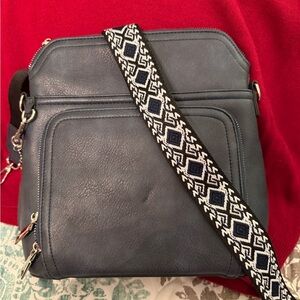 Blue Crossbody Bag by Roulens